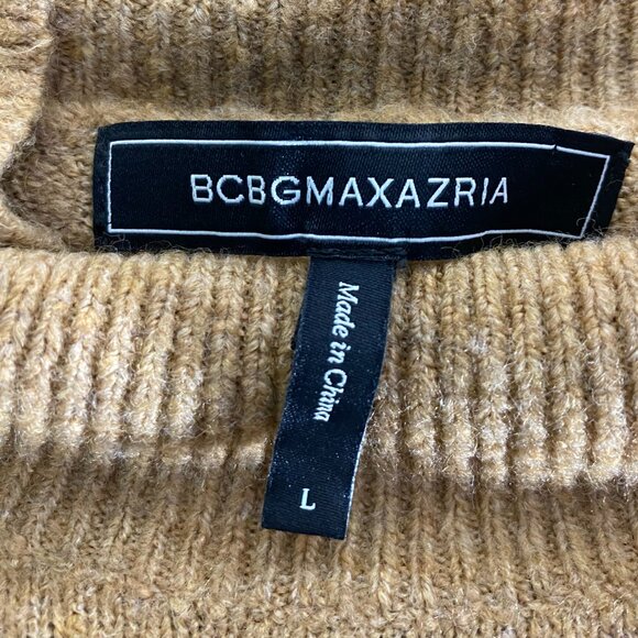 BCBGMaxAzria  | Chevron Dropped Shoulder Sweater | Size L Women's - Picture 5 of 10